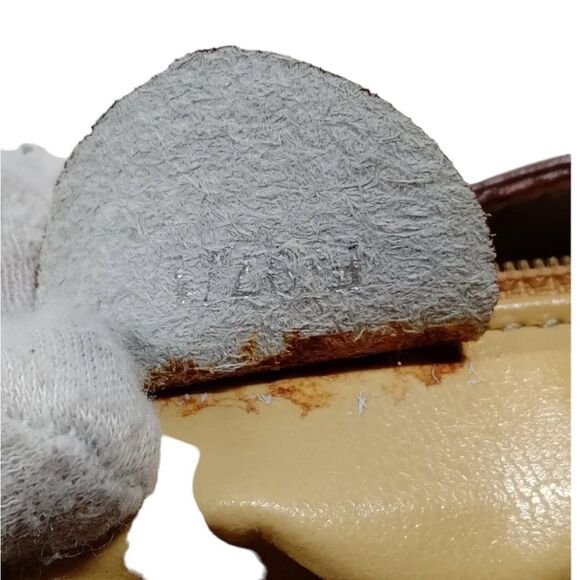 CELINE OFF WHITE LEATHER SHOULDER HOBO TOTE HAND BAG - Picture 12 of 12